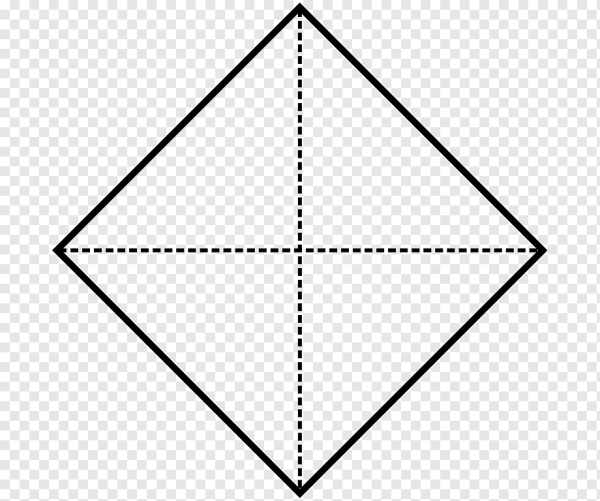 Ромб контур