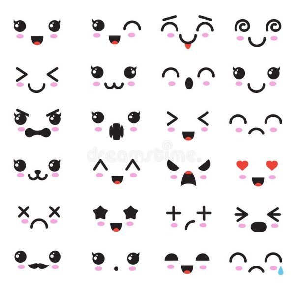 Милые японские рожицы