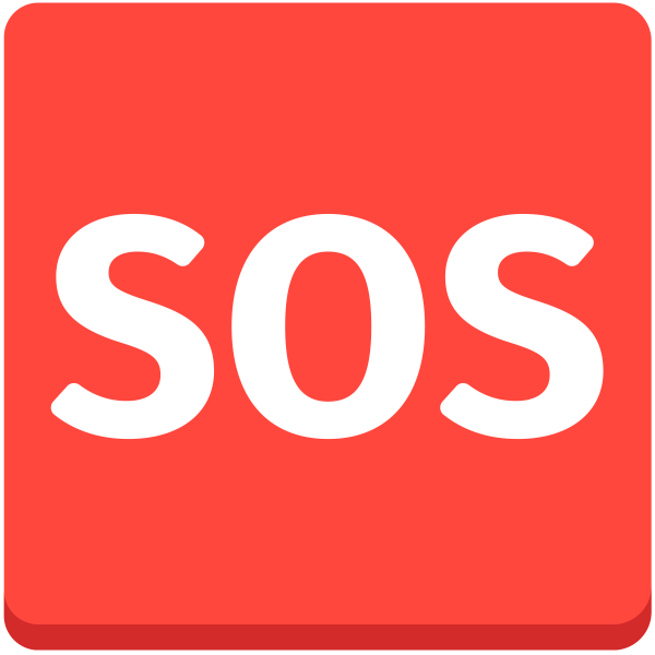 Знак SOS
