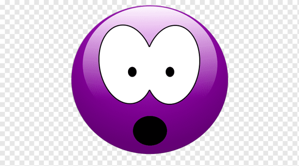 Сиреневый смайлик