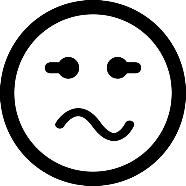 Смайлик отвращение символ