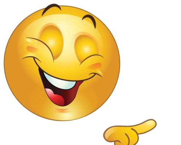 Смайлик очень смешно