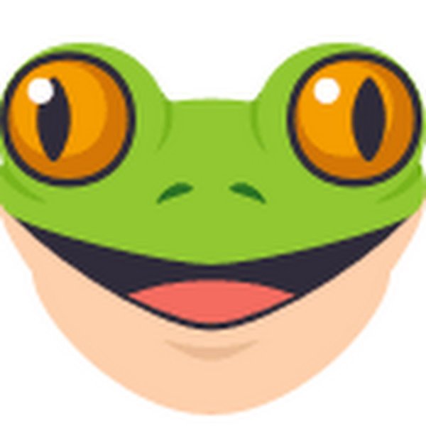 Смайлик лягушка