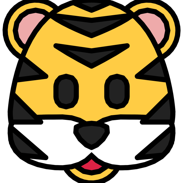 Смайлик тигр