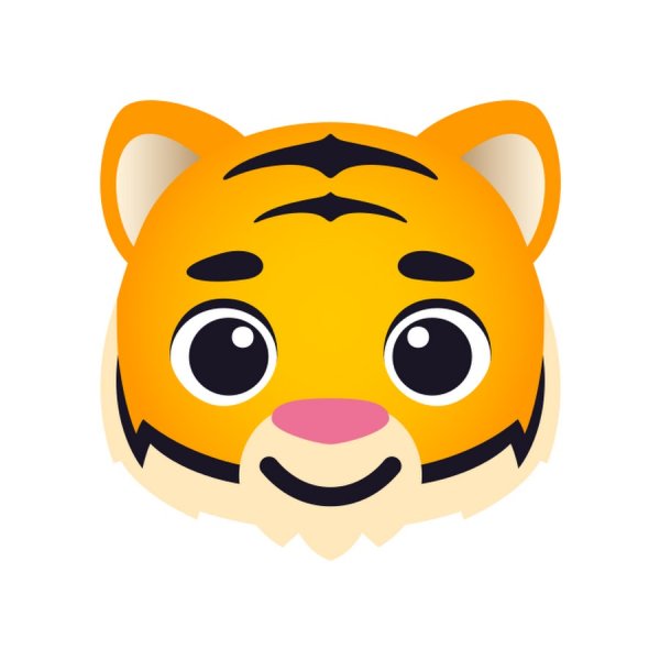 Эмодзи тигр