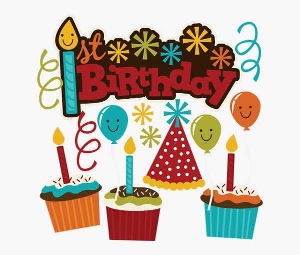 Стикер с днем рождения PNG