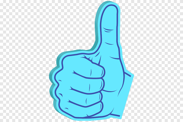 Стикер большой палец