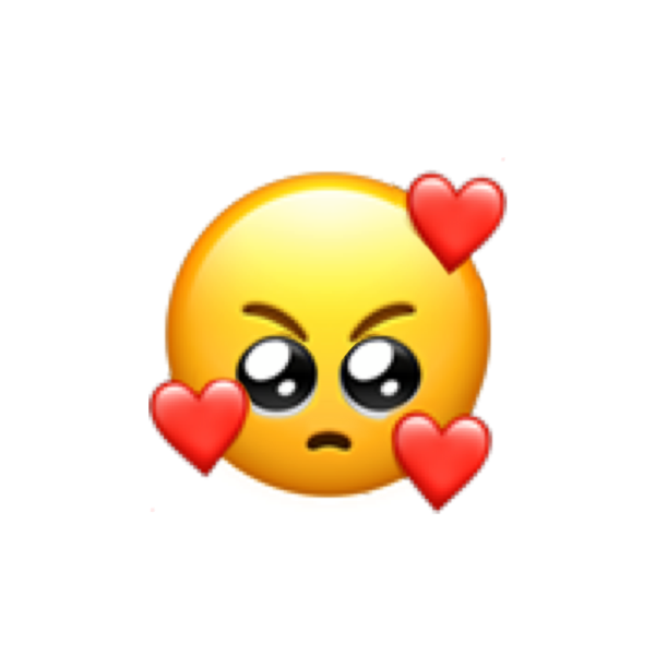 Злой смайлик с поцелуем