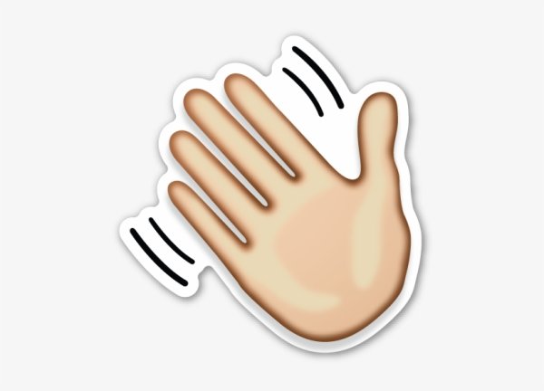 Смайлик ладошки