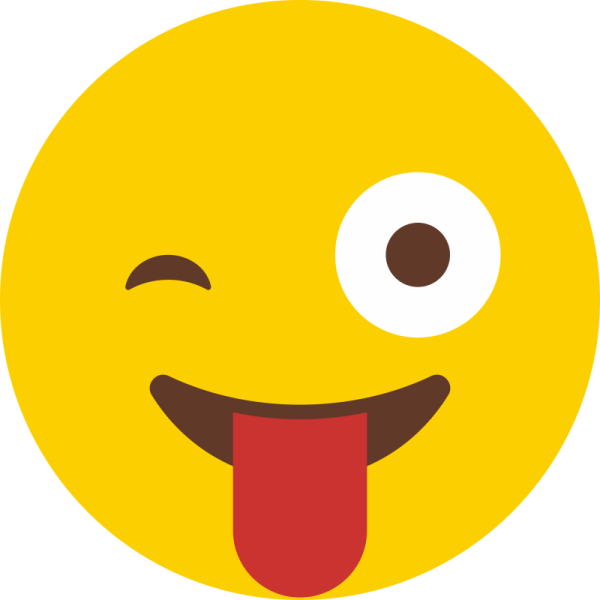 Стикер язычок