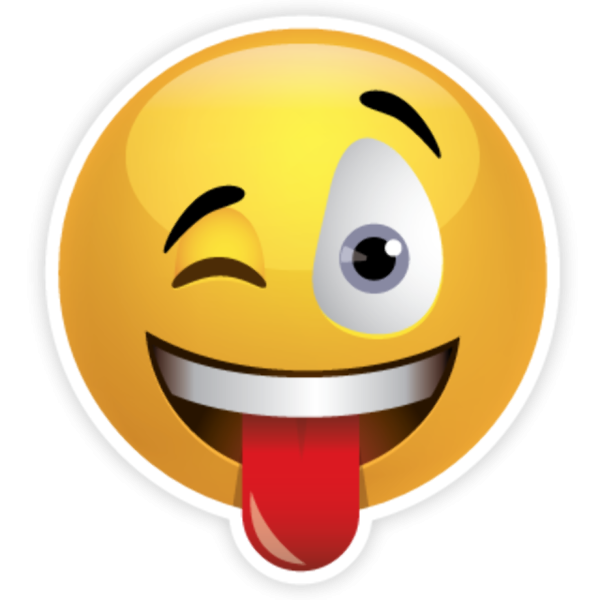 Подмигивающий смайлик
