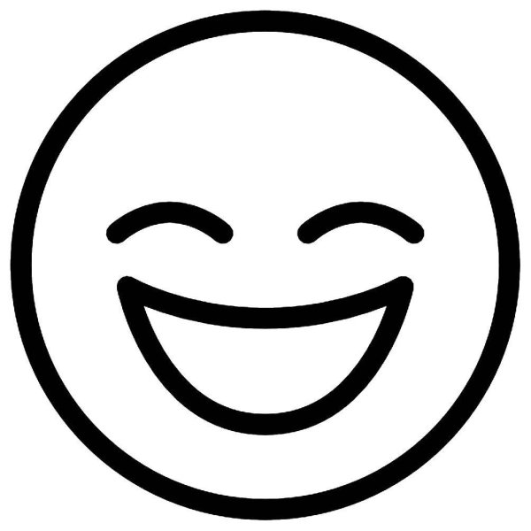 Смайлики раскраска