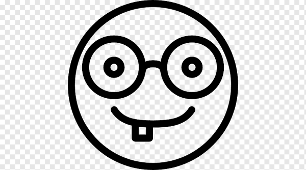 Смайлики ученые на белом фоне