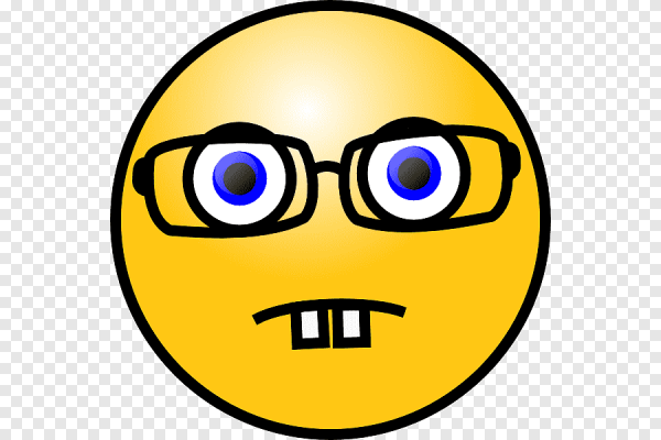 Очкастый смайлик