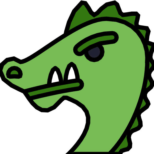 Эмодзи голова дракона