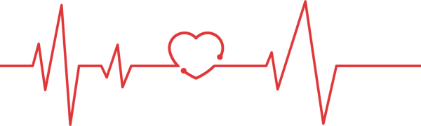 Пульс на прозрачном фоне