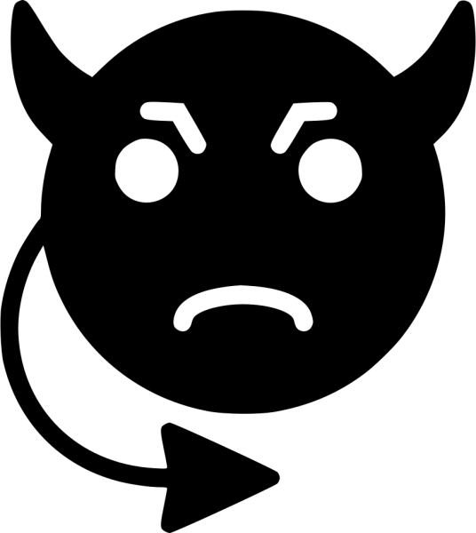 Пиктограмма злой