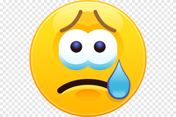 Смайлик плачет гифка