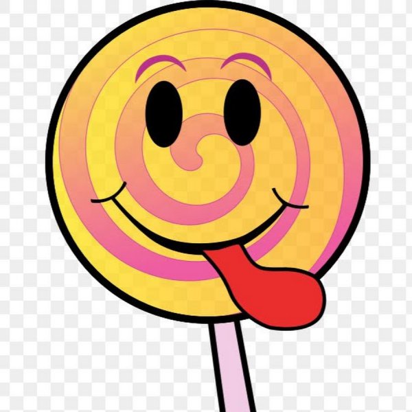 Смайлик конфетка