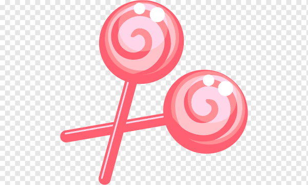 Розовые леденцы конфеты