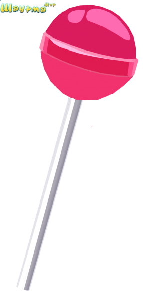 Розовый Чупа Чупс