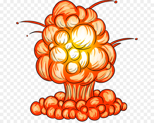 Атомный взрыв рисунок