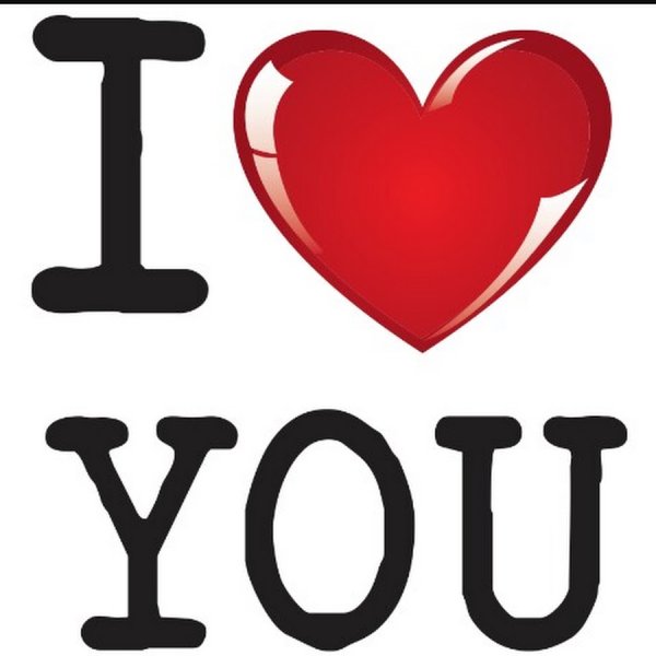 Надпись i Love