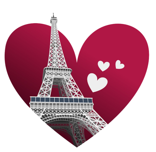 Париж мультяшный