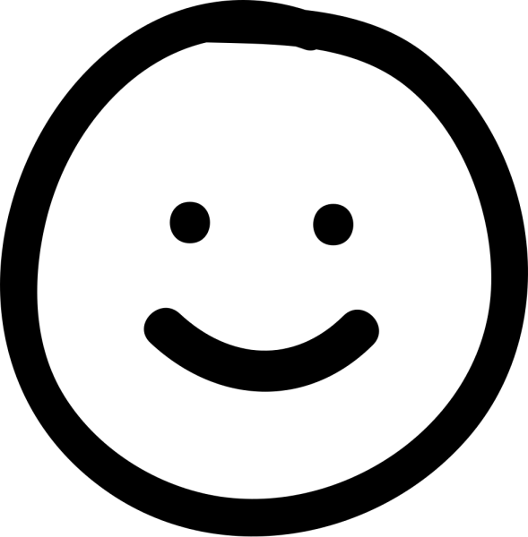 Смайлик улыбка