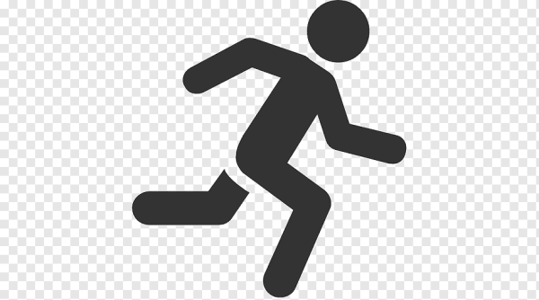Бегущий человек иконка