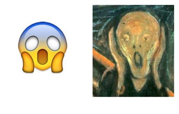 Крик человека ЭМОДЖИ