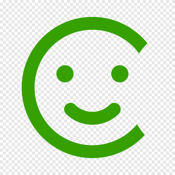 Смайлики зеленого цвета