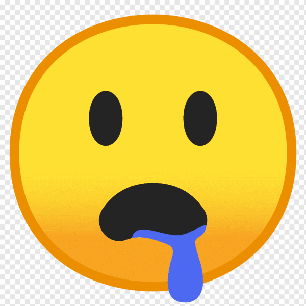 Смайлик пускает слюни