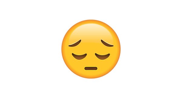 Грустный смайлик ВК