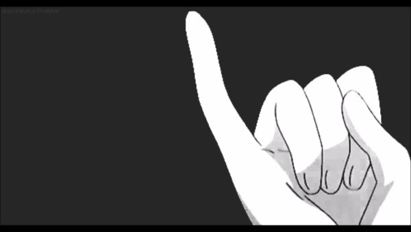 Мизинчик в знак примирения