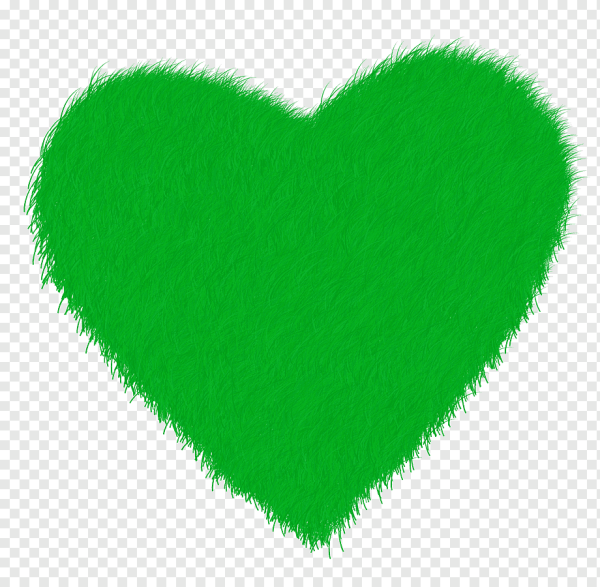 Зеленое сердце смайлик