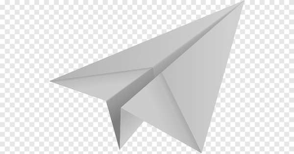 Эмодзи бумажный самолетик
