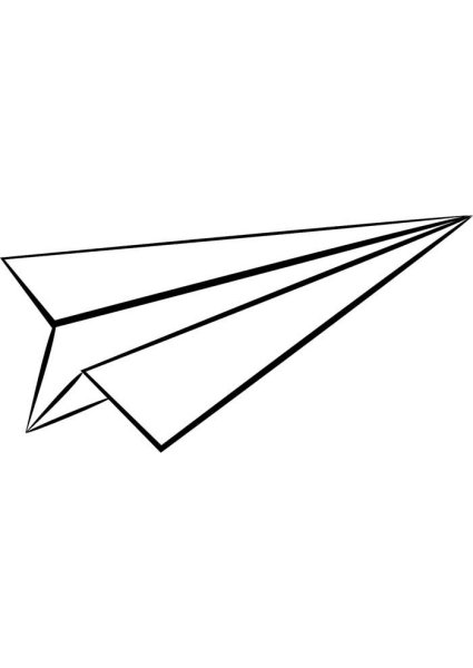 Бумажный самолетик