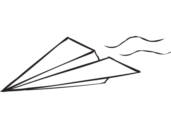 Бумажный самолетик