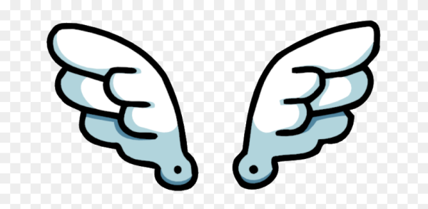 Смайлик с крылышками