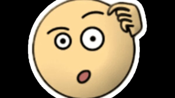 Удивленный смайлик из дурака