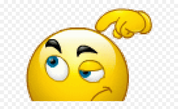 Смайлик чешет голову