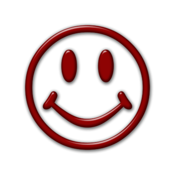 Смайлик белый