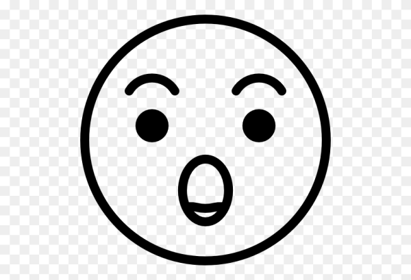 Пиктограммы эмоций удивление