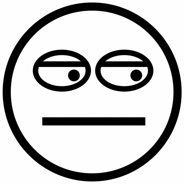 Подозрительный смайлик