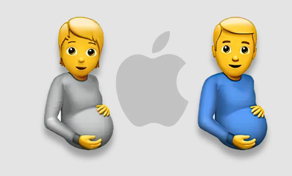 ЭМОДЖИ беременный мужик