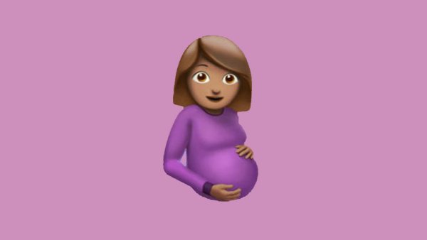 Смайлик беременная