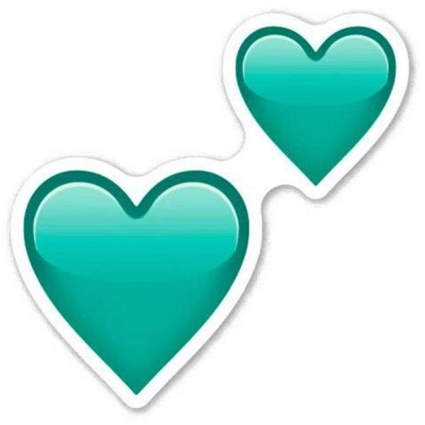 Бирюзовое сердечко