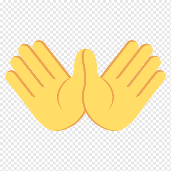 Смайлик две ладони