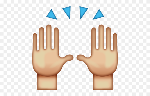 Смайлик с двумя руками